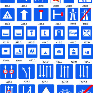 panneaux d'indication